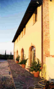 Villa Cerretello entrance