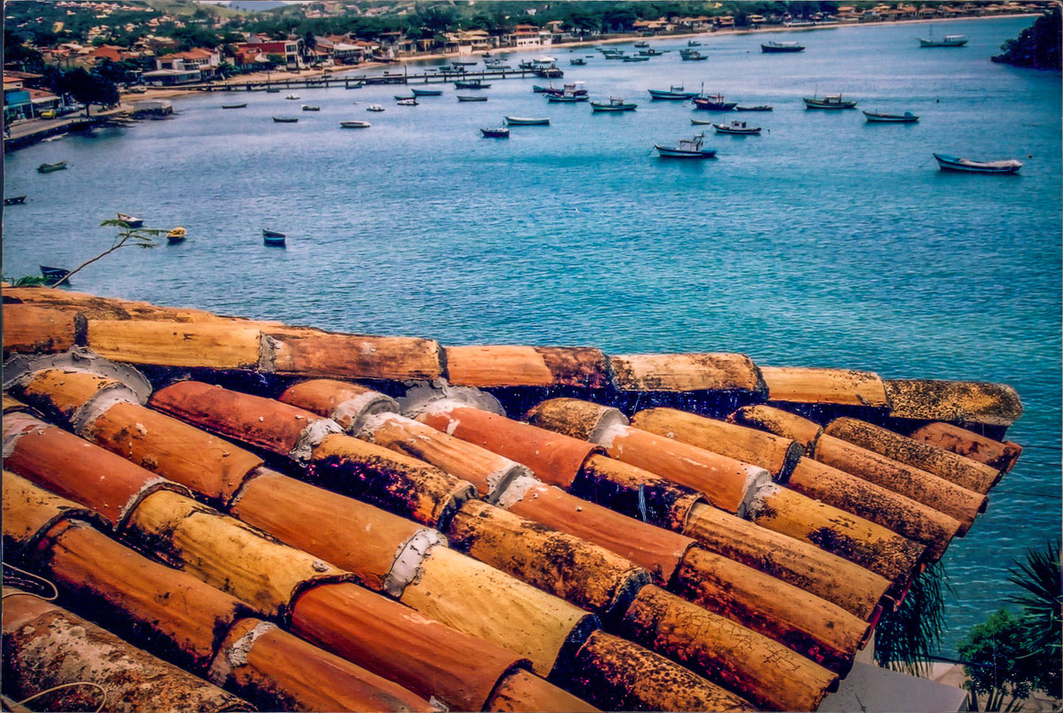 rooftop over Buzios Brazil