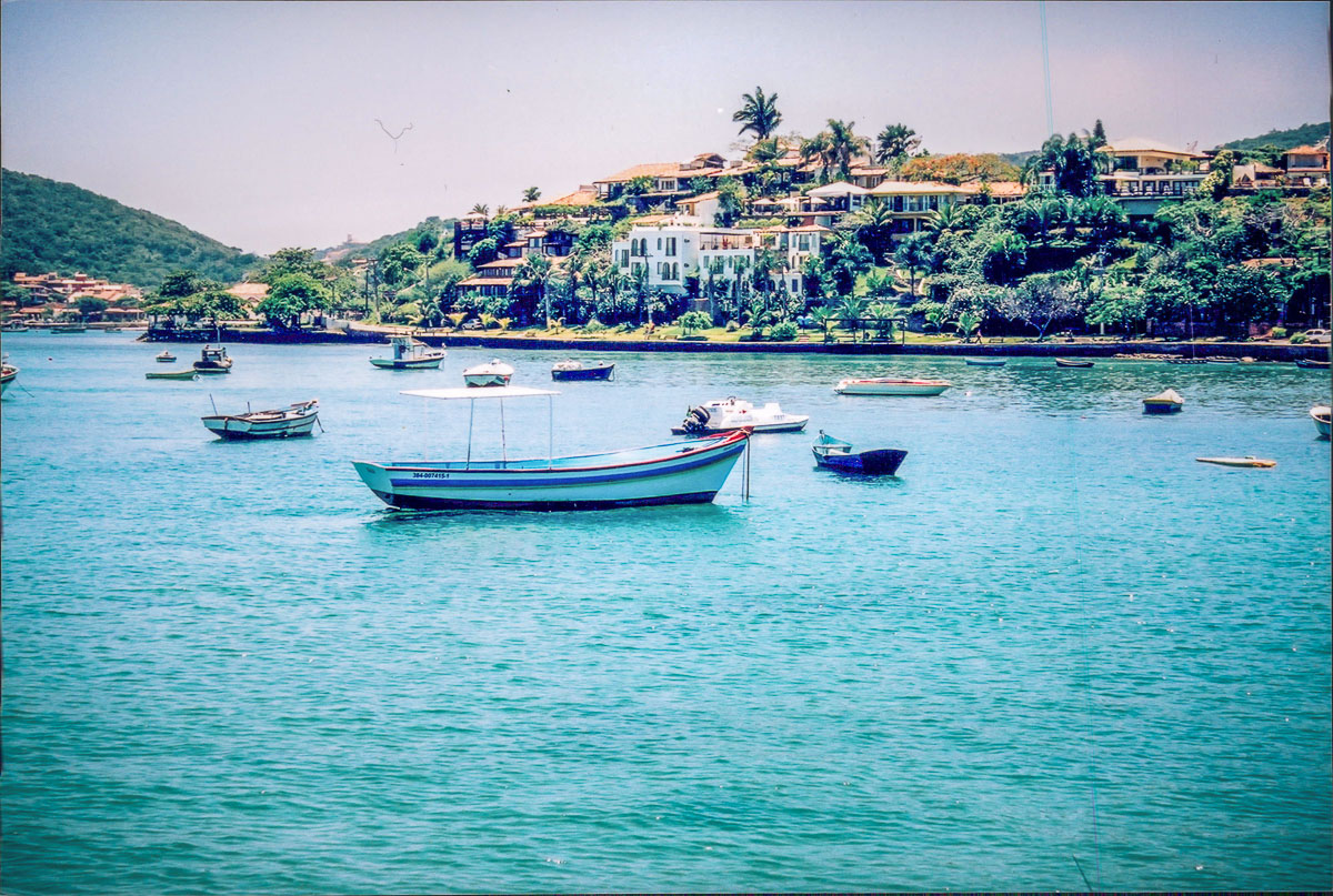 Buzios Brazil fishing boats