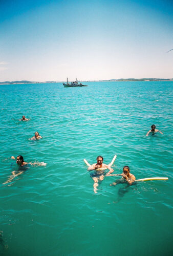 people swimming Buzios