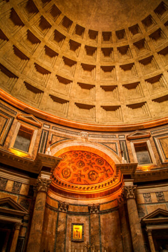 Pantheon arch detail