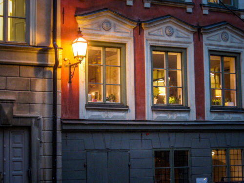 Gamla Stan Stockholm windows