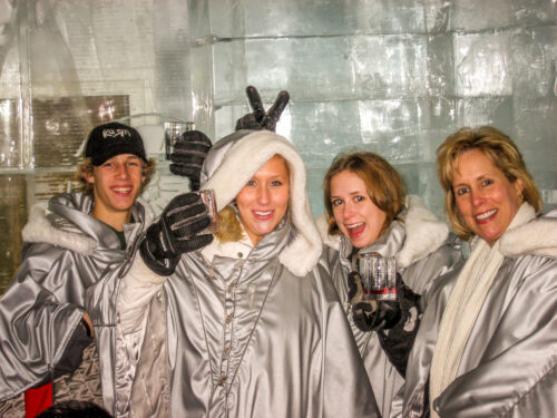 selfies ICEBAR Stockholm