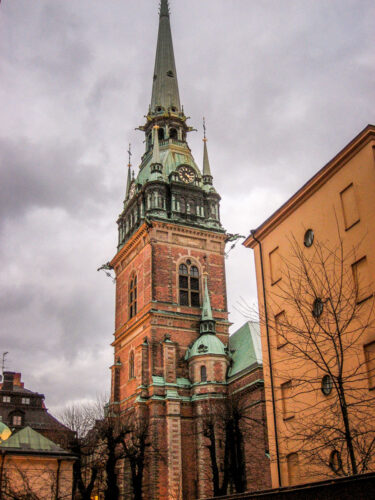 German Church steeple Stockholm