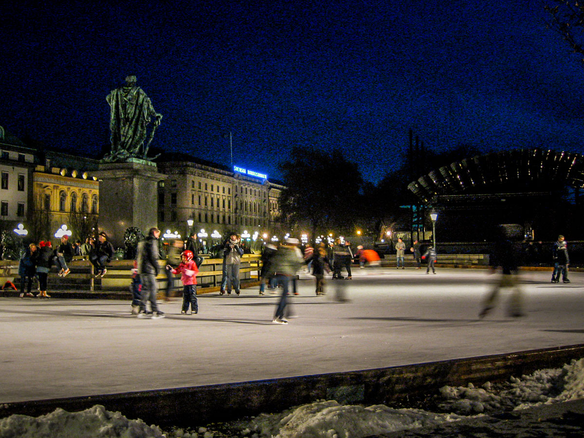 skating rink Stockholm