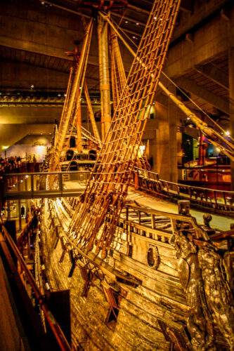 Vasa Museum Stockholm ship rigging