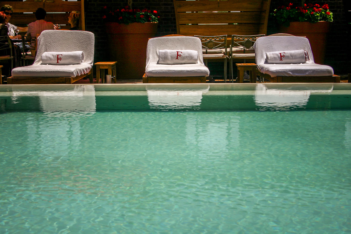 Faena Hotel Buenos Aires pool chairs