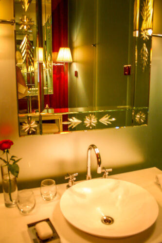 Faena Hotel Buenos Aires bathroom mirror