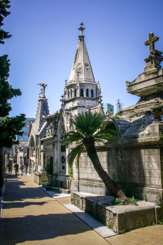 Recoleta cemetery monument