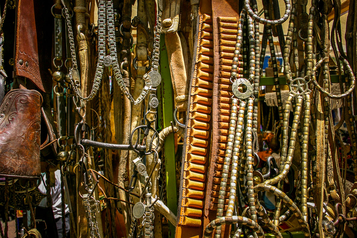 San Telmo horse tack disply