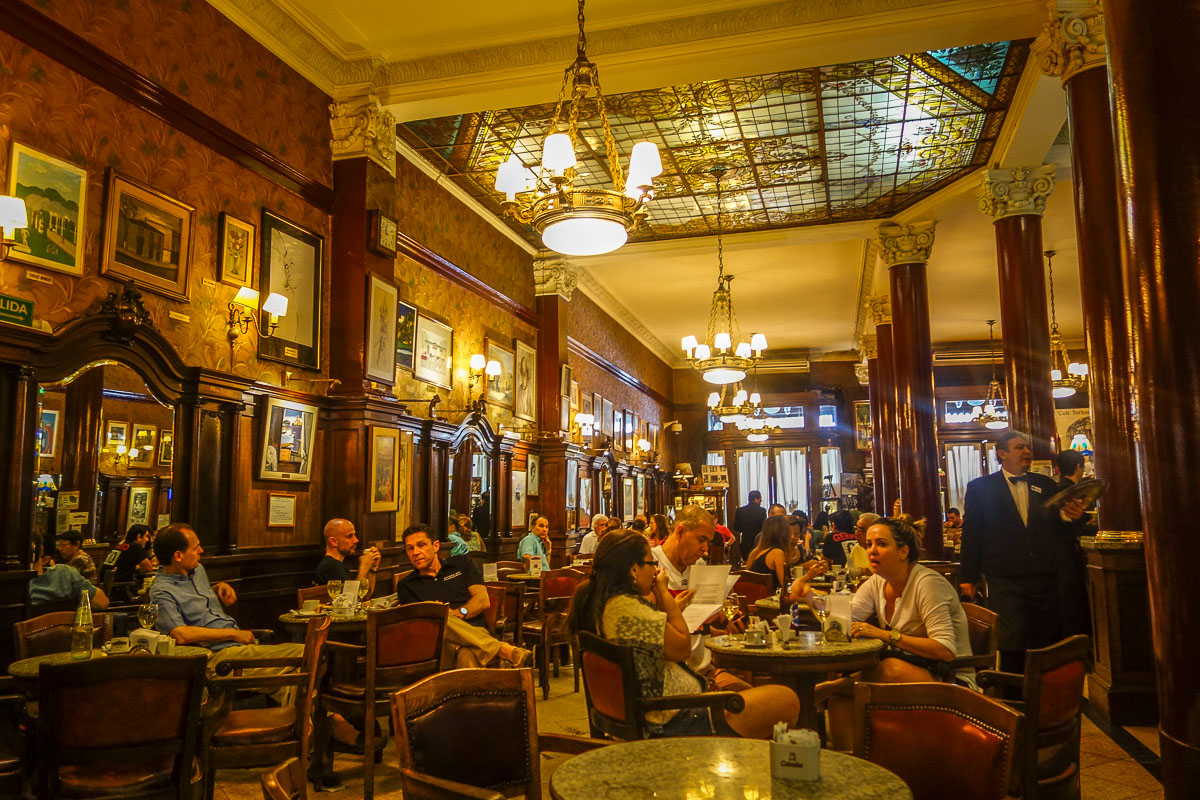 Cafe Tortoni best cafe Buenos Aires