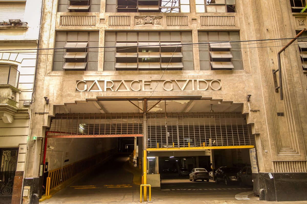 Recoleta art deco parking garage