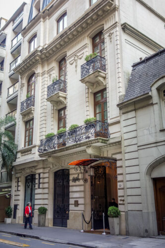 Recoleta decorative building