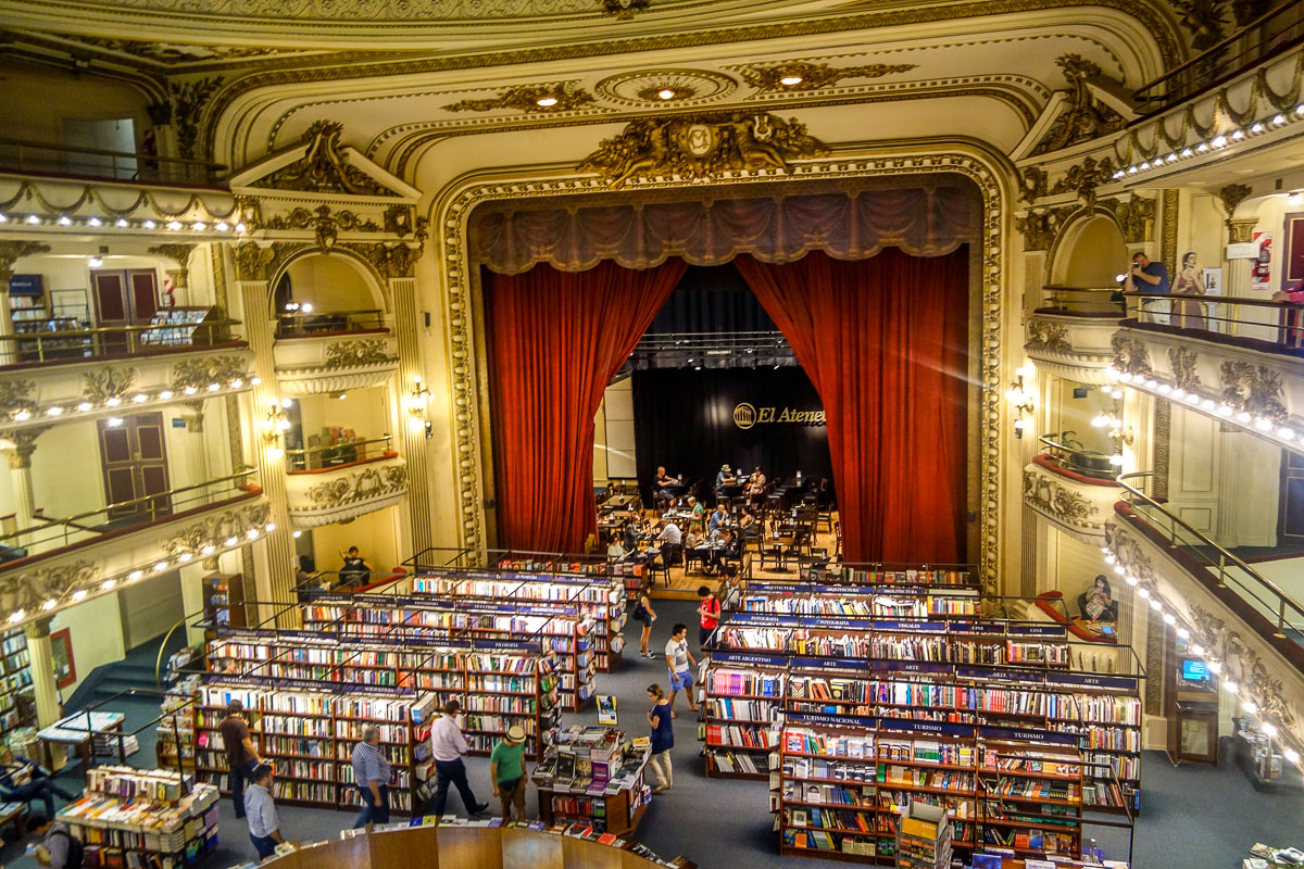 El Ateneo world's prettiest bookstore 