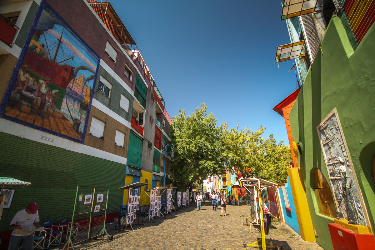 La Boca street