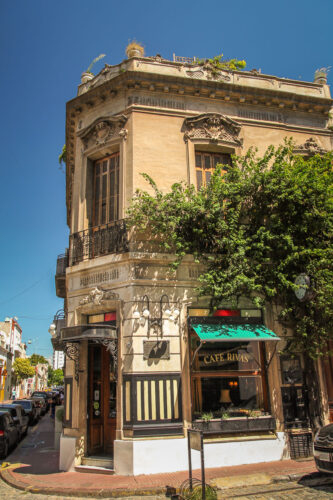 San Telmo corner building