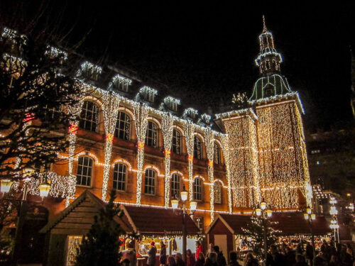 Tivoli Gardens Christmas lights