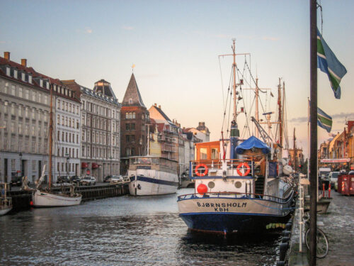 Nyhavn canal and boats