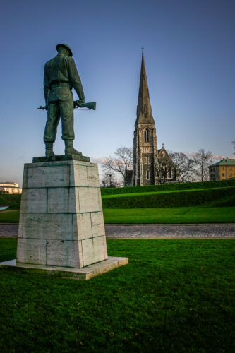 The Kastellet Citadel Copenhagen war memorial