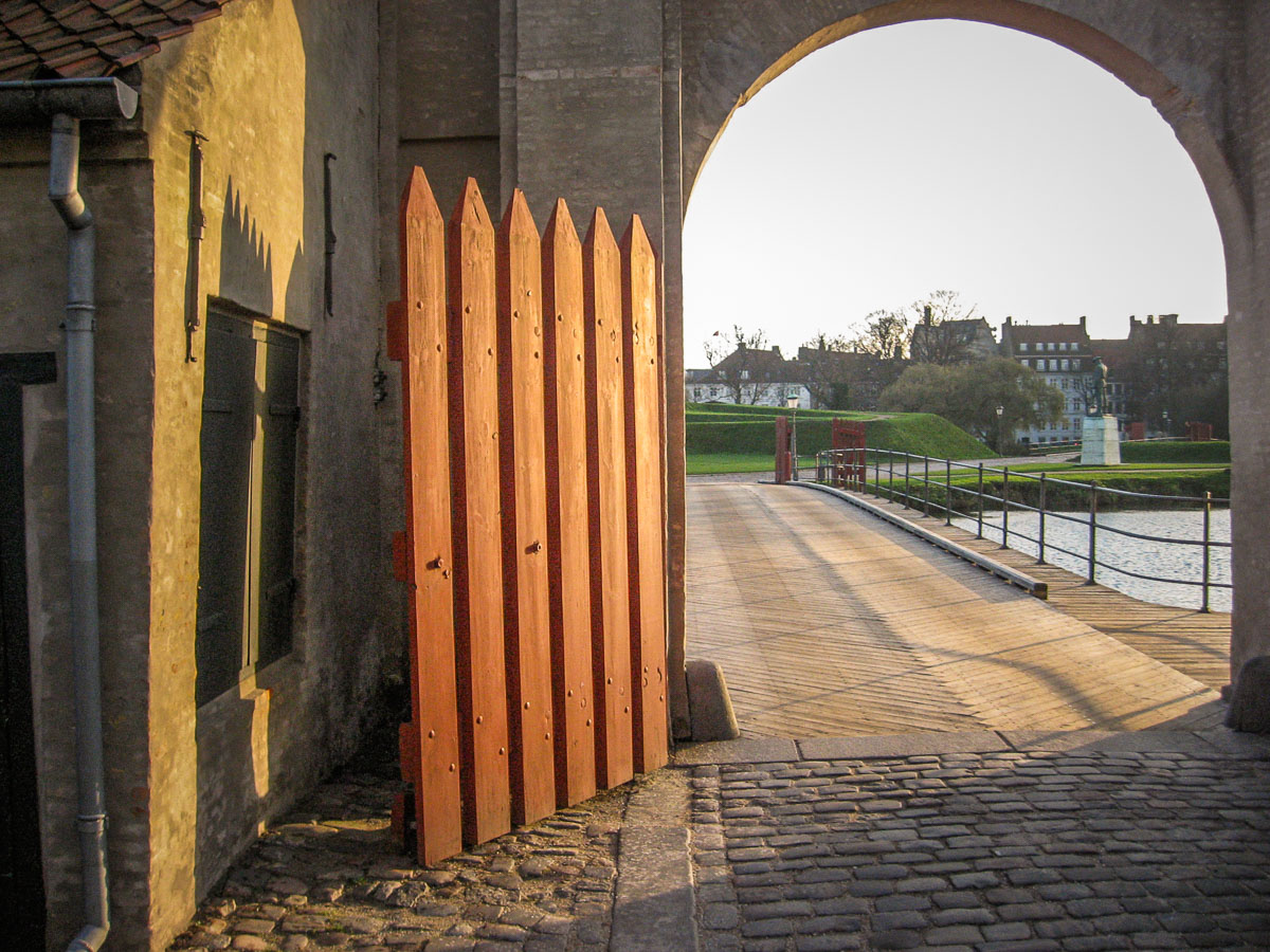 The Kastellet Citadel Copenhagen entrance gate