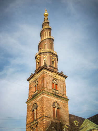 Copenhagen Centrum church steeple