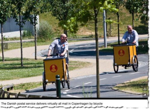 Mail in Copenhagen