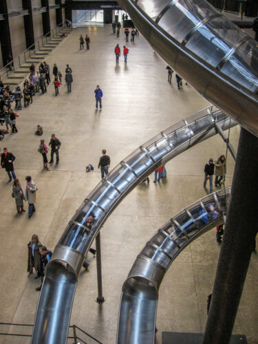 Tate Modern slide installation