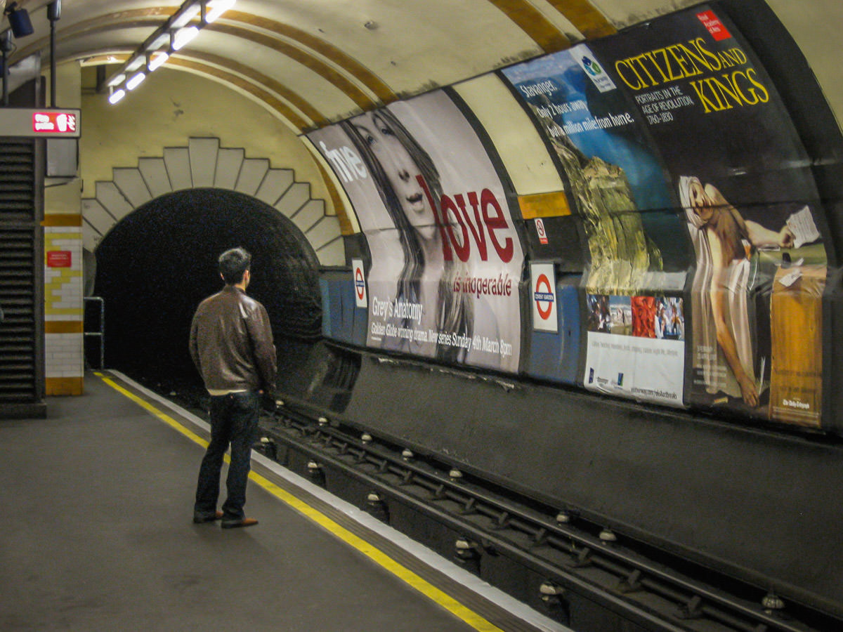 The Tube station