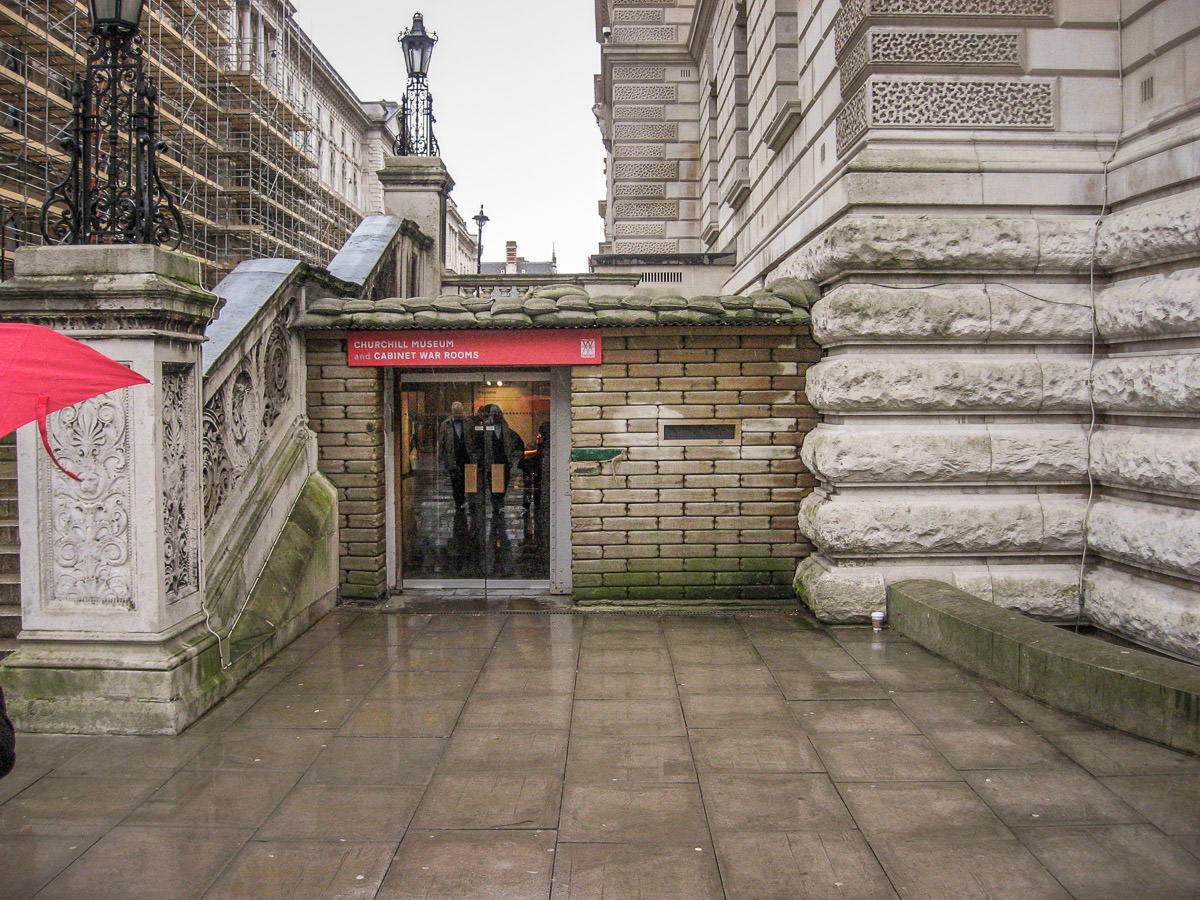 Churchill War Rooms entrance