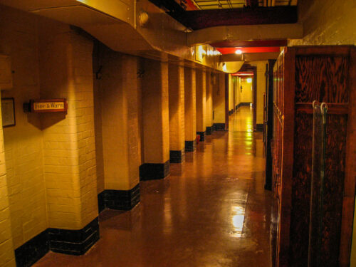 Churchill War Rooms hallway