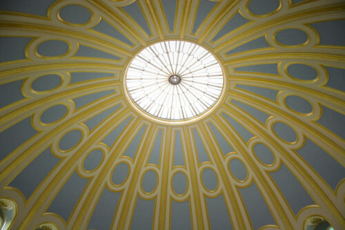 British Museum library dome window