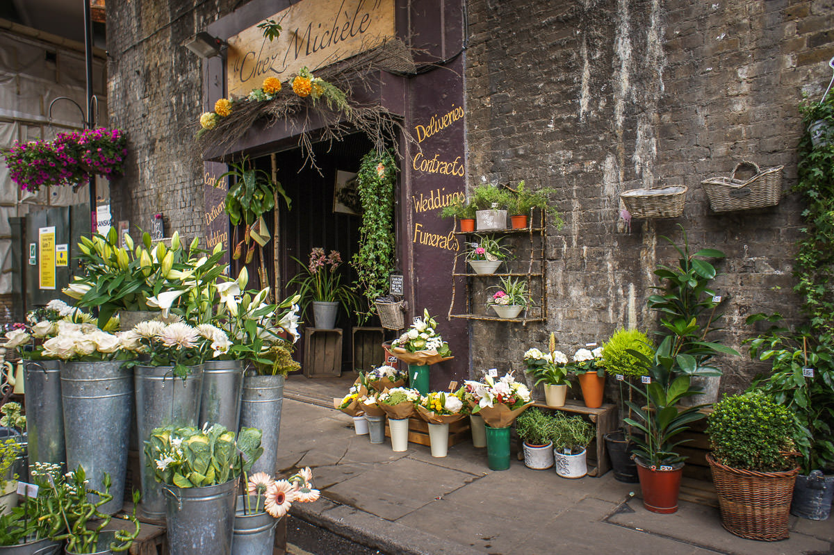 Borough Market best flower shop