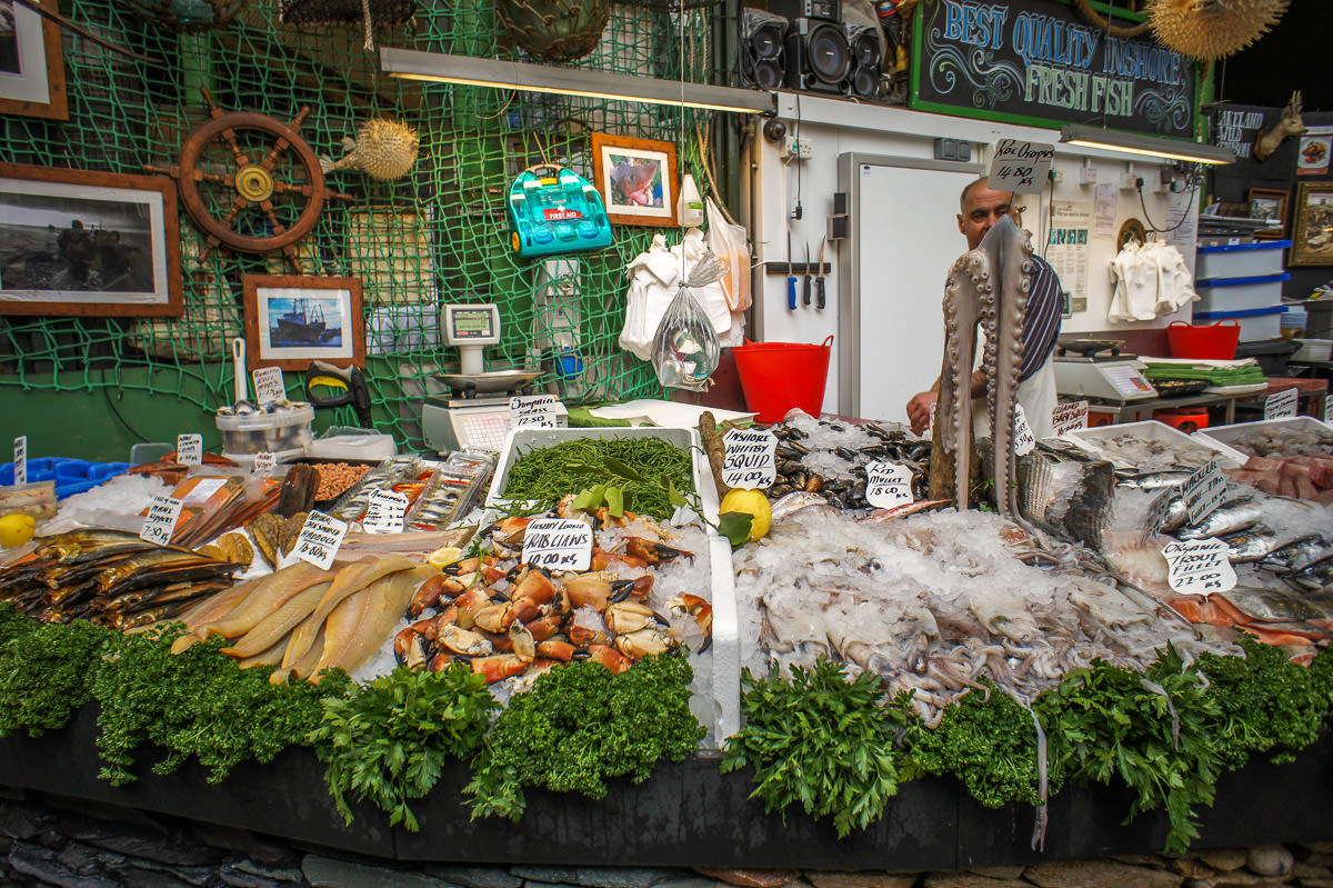 Borough Market fish monger