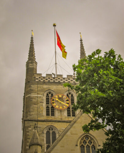 Borough Market church flag