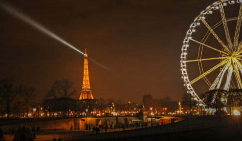 eiffel tower from Jardin des Tuileries