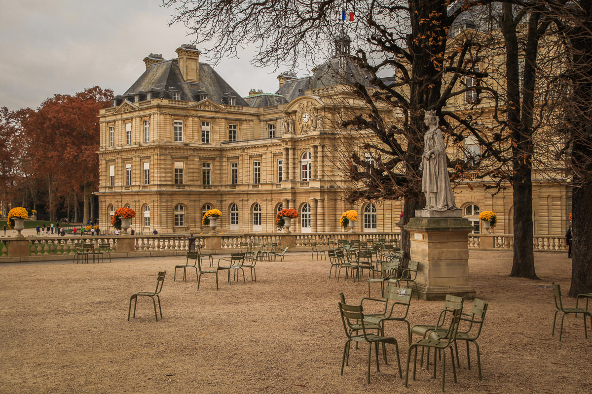 Jardin du Luxembourg chateau