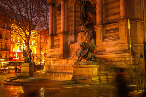 Saint-Germain-des-Prés fountain