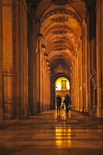 The Louvre arcade