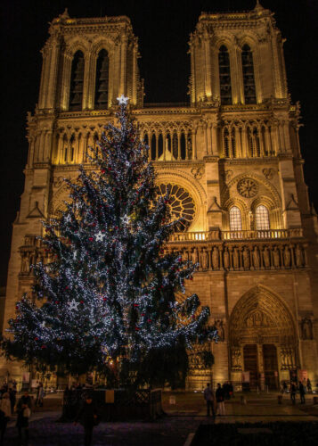 Notre-Dame Paris christmas