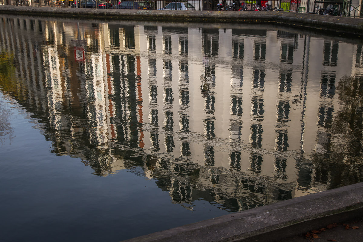 Canal Saint-Martin reflections