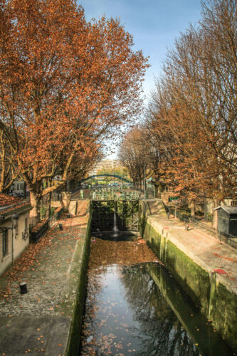 Canal Saint-Martin lock