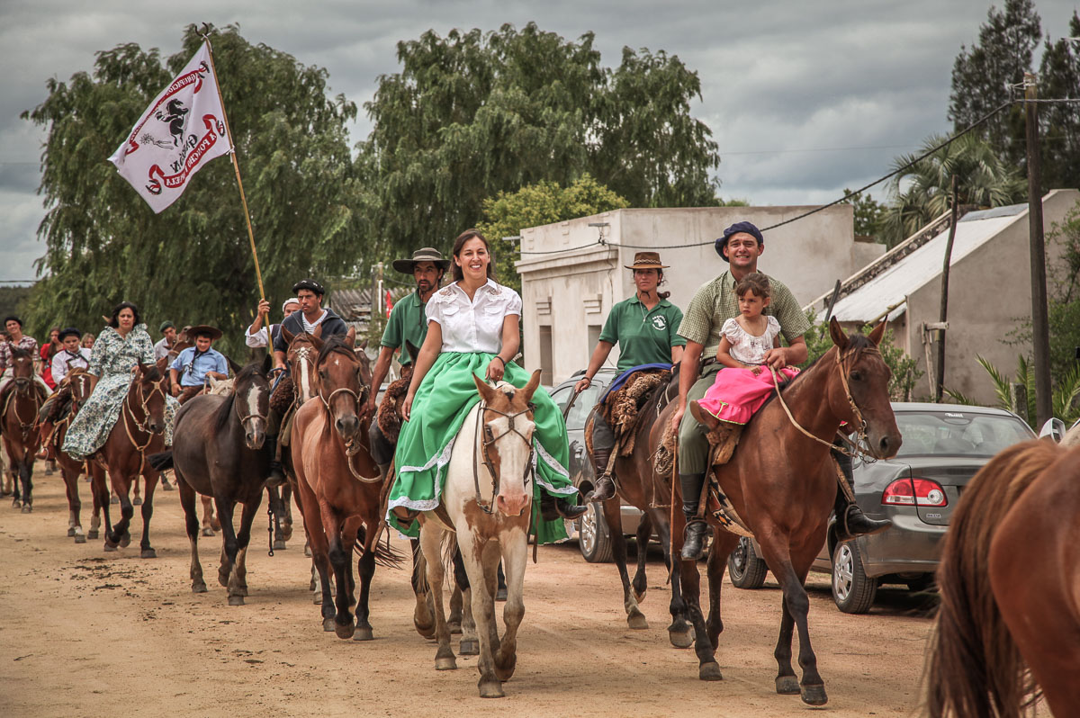 Garzón gaucho parade Carnival