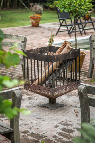 Restaurante Garzón fire basket