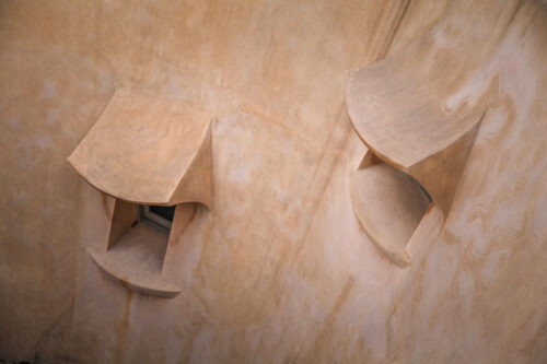 window detail Casa Milà La Pedrera