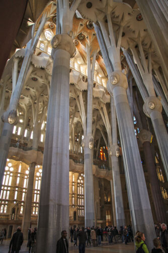 La Sagrada Família columns