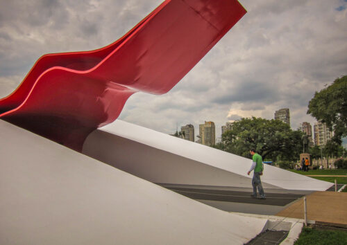 Ibirapuera Auditorium entrance