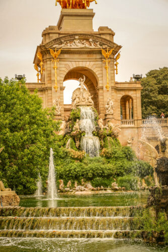 Parc de la Ciutadella winter