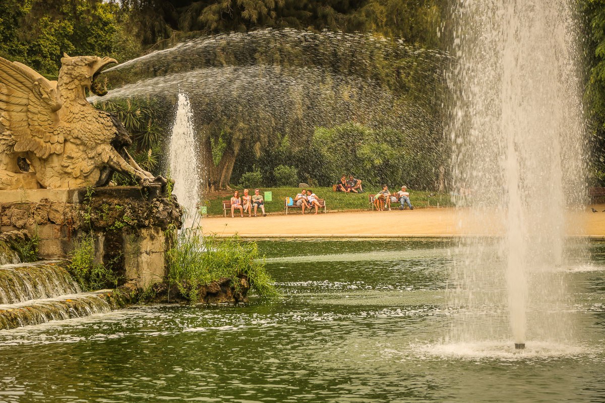 Parc de la Ciutadella pond