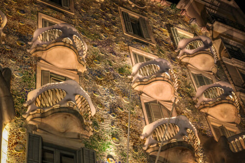 Casa Batlló balconies