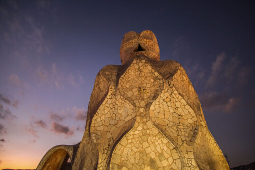 Casa Milà La Pedrera roof sculpture